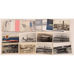 Assorted Boats & Ship Postcards  (126519)