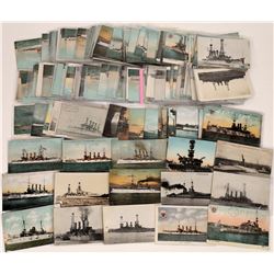 Postcards of U.S. Battleships  (125619)