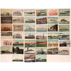 Steamship Postcards ~ 39  (126873)