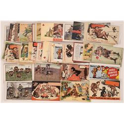 Humorous Boy Scout Postcards  (125464)