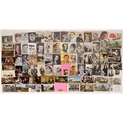 85 Celebrity Postcards  (126809)