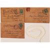 Image 1 : Leather Post Cards to his Wife  (124419)