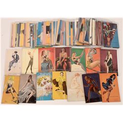Pin-Up Vintage Postcard Collection  (126574)