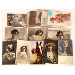Women Posed Picture Postcards-  (126489)