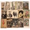 Image 1 : Japan Old-Style Postcards with People and Portraits ~ 28  (126885)
