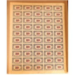 Gimbels Mint Sheet Album - Filled  (122312)