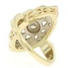 Image 8 : 14k Two Tone Gold .55 ctw European Diamond Solitaire Ring