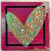 Paulina Del Mar "Chrome Pink Heart"