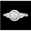Image 2 : 1.31 ctw Diamond Ring - 14KT White Gold