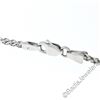 Image 7 : 14kt White Gold 0.44 ctw Diamond Open Flower Pendant Necklace