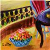 Image 2 : Shlomo Alter, Original Acrylic Painting on Canvas, Hand Signed with Letter of Au