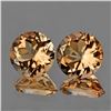Image 1 : Natural  Champagne Imperial Topaz Pair 9.00 MM - FL