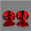 Image 1 : Natural Burma Ruby Pair 5x4 MM - VVS