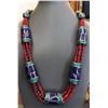 Image 1 : Tibet Natural Stone Tribal Queen Royal Necklace