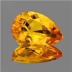 Natural Golden Orange Citrine 16x11 MM [Flawless-VVS]