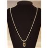 Image 1 : PRETTY 3.25 CT GREEN AMETHYST PENDANT