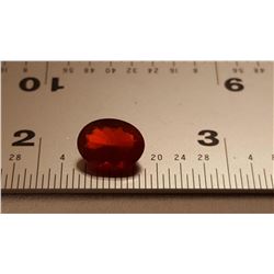 EXCEPTIONAL UNTREATED 1.18 CT RED ORANGE FIRE OPAL