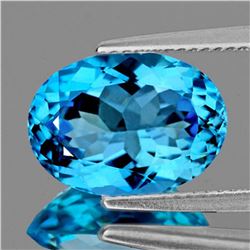 Natural Brilliant Swiss Baby Blue Topaz 18x13 MM - FL