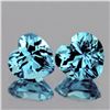 Image 1 : Natural AAA Sky Blue Topaz Pair{Flawless-VVS1}