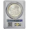 Image 2 : 1881-S $1 Morgan Silver Dollar Coin PCGS MS64 Amazing Toning