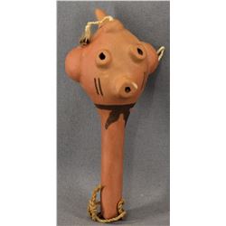HOPI INDIAN POTTERY RATTLE