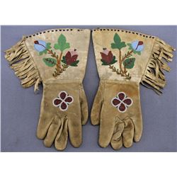 PLATEAU INDIAN GAUNTLETS