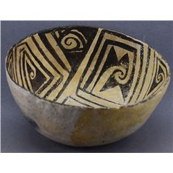 ANASAZI INDIAN POTTERY BOWL
