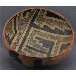 ANASAZI INDIAN POTTERY BOWL