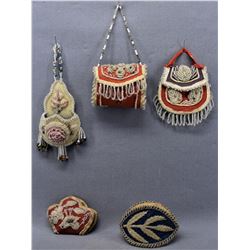 IROQUOIS INDIAN BEADED ITEMS