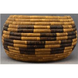CALIFORNIA MISSION INDIAN BASKETRY BOWL