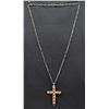 Image 1 : NAVAJO INDIAN CROSS NECKLACE