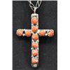 Image 2 : NAVAJO INDIAN CROSS NECKLACE