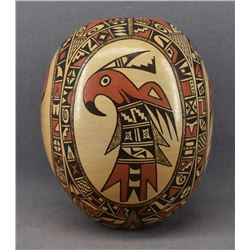 HOPI INDIAN POTTERY VASE (IRMA DAVID)