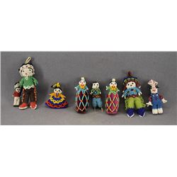 ZUNI INDIAN BEADED FIGURES