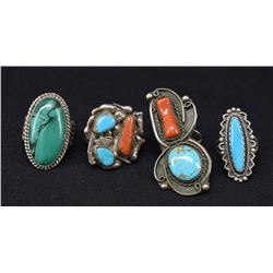 NAVAJO INDIAN RINGS