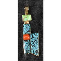 PUEBLO INDIAN PENDANT
