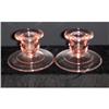 Image 1 : Pr. of Peach Candle Holders #1289022