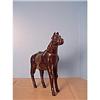 Image 1 : Standing Leather Horse- Head Down #1289035