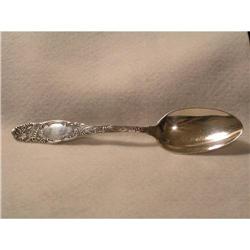 VICTORIAN STERLING SILVER SERVING SPOON #1289163