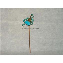 Chinese Wu Lo Feather Hairpin  #1289181