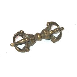 Tibetan Bronze Jajra Five Point Symbols "Jina" #1289188