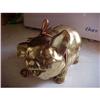 Image 1 : Bank, Brass Pig (smiling) #1289283