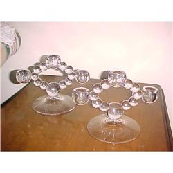 Candlewick Candle Holders, Pr., #1289294