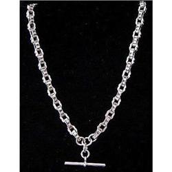 Antique Silver Watch Chain #1289598