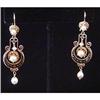 Image 1 : Pair of Victorian Style Earrings #1289600