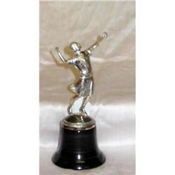 Art Deco Silverplate Tennis Trophy #1289613