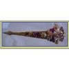 Image 1 : SHAWL BROOCH PIN FITS SHOULDER  ROSECUT RUBY #1289669