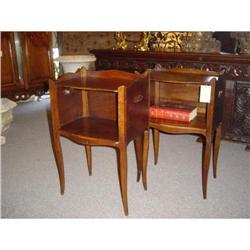 Pair of French End Tables #1289686