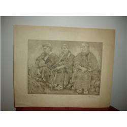 WILLY SEILLER  ETCHINGS PLATE # 47 OF 200 #1289702