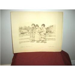 WILLY SEILER  ETCHINGS  plate #6 of 240 #1289704